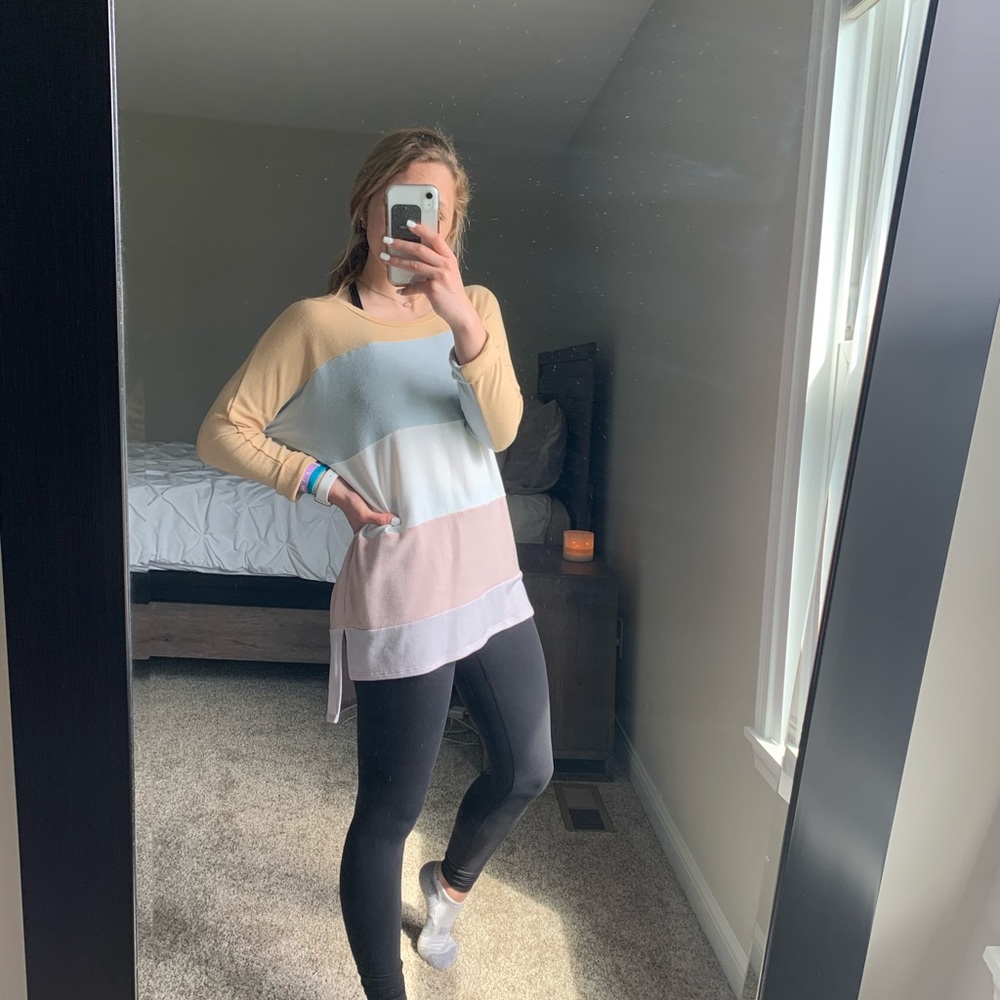 Lovely Melody multicolored tunic